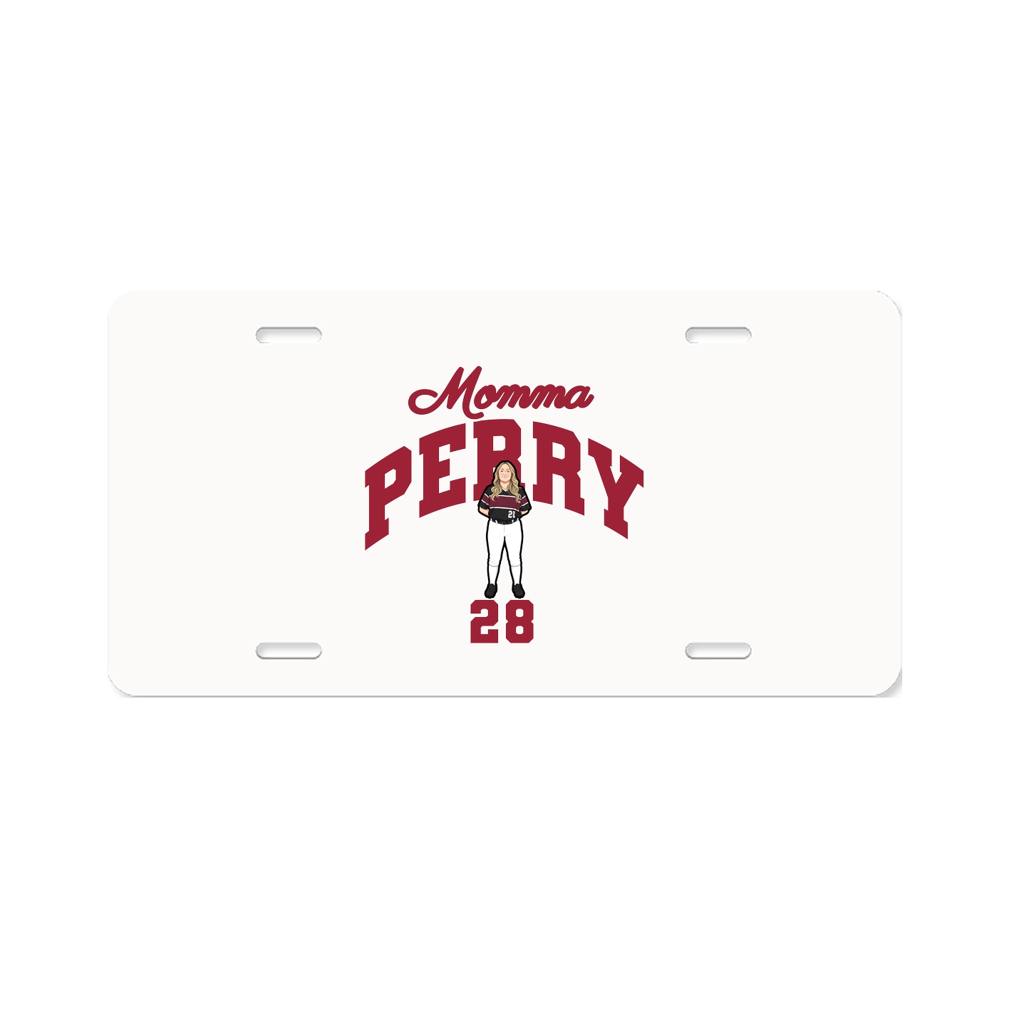 License Plate — Mothers Day Arch in Classic