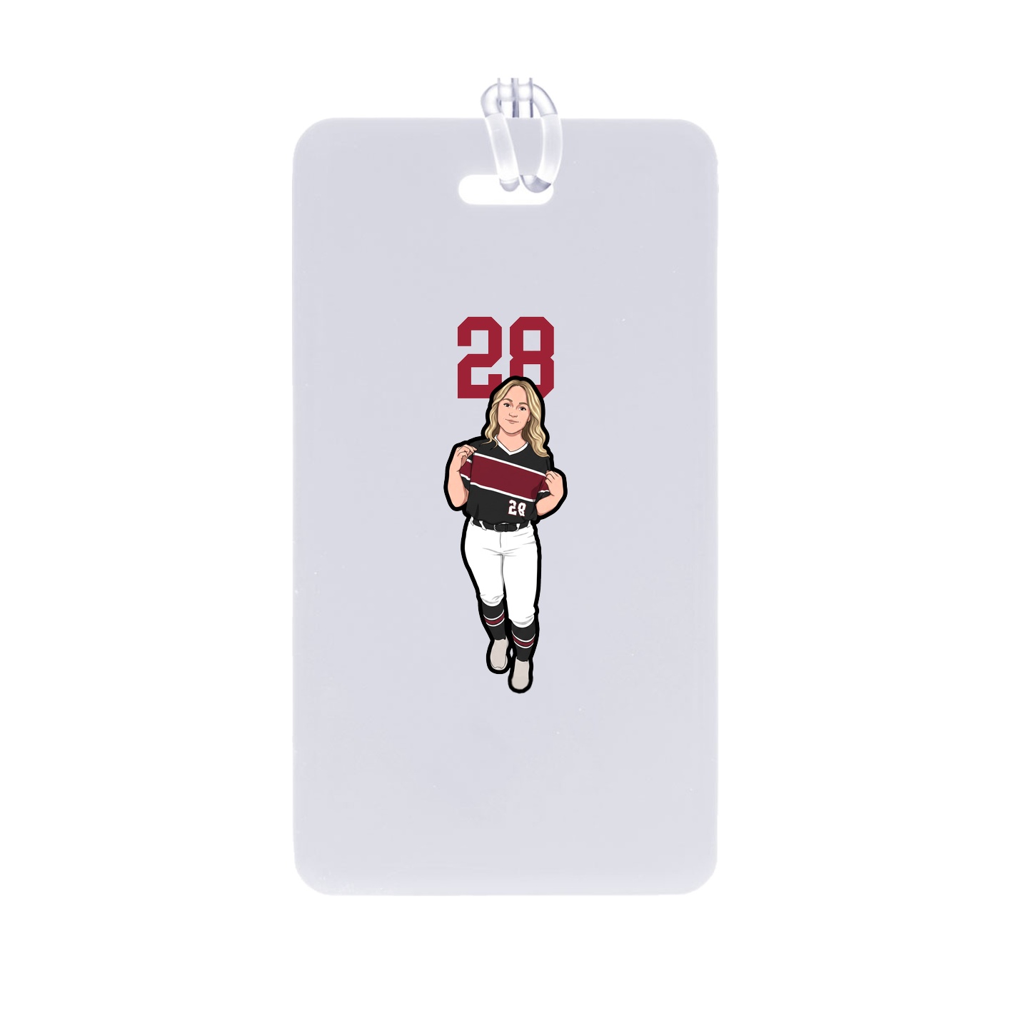 Bag Tag — Number Top in Classic