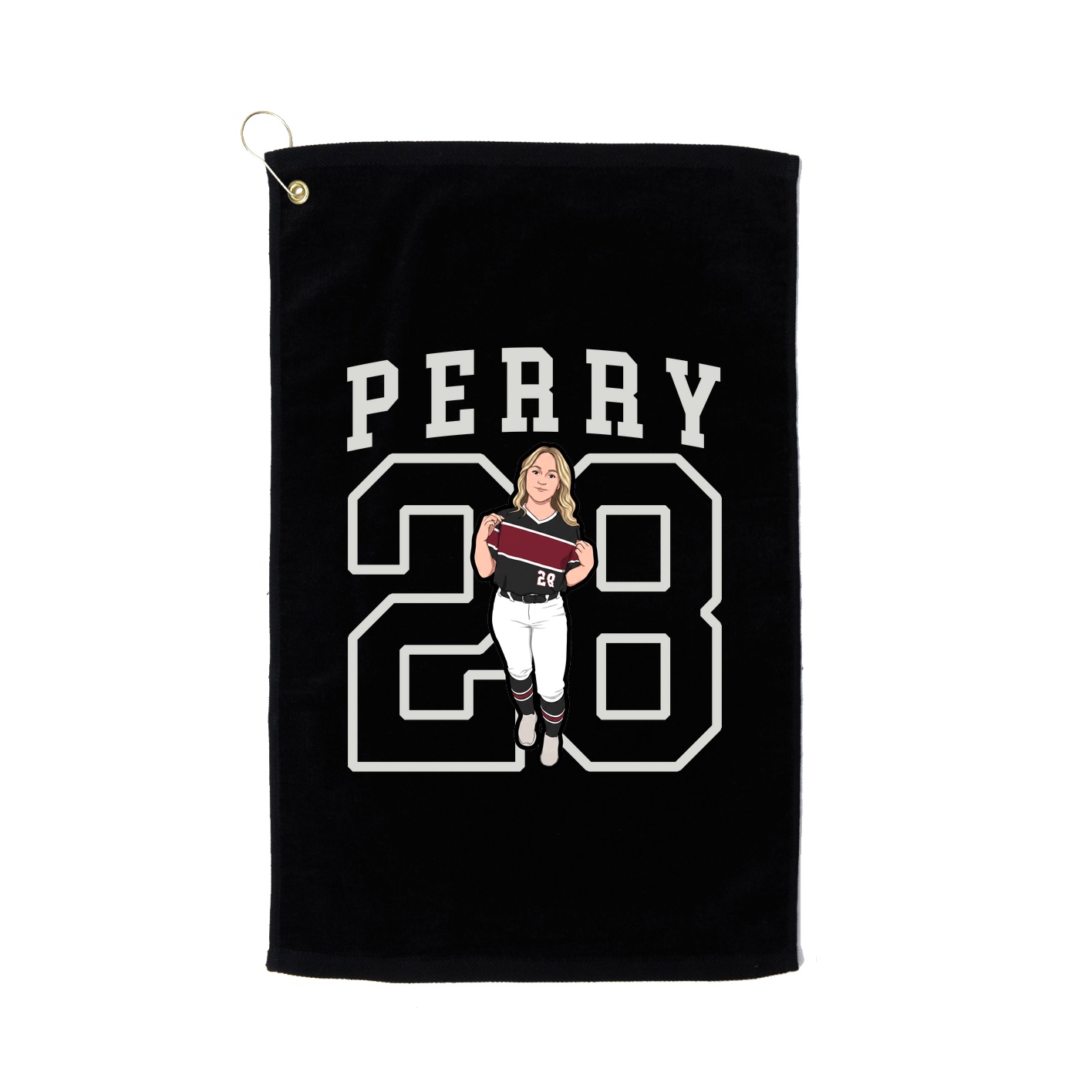Golf Towel — Shirsey in Black
