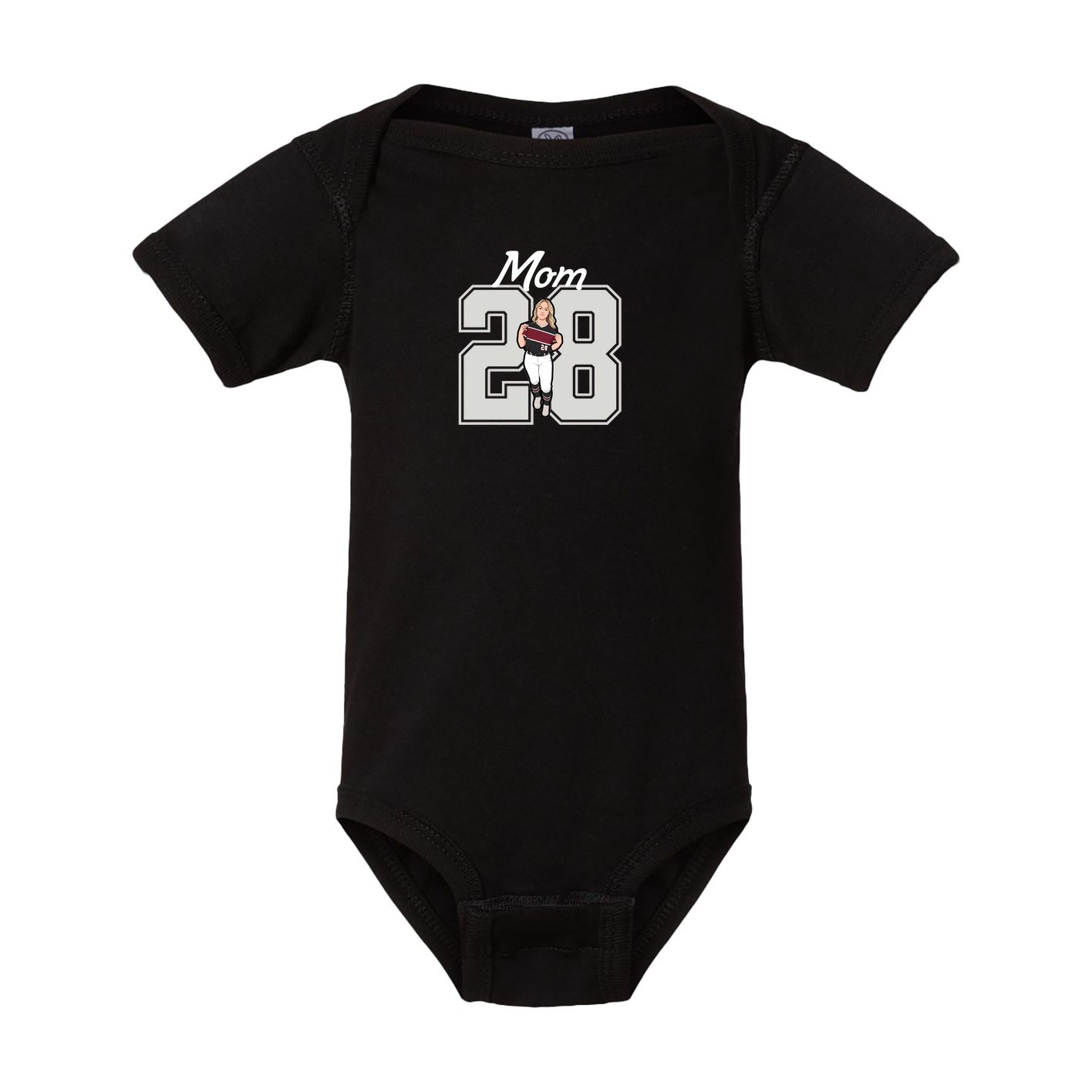 Baby Onesie — Mothers Day Shirsey in Black
