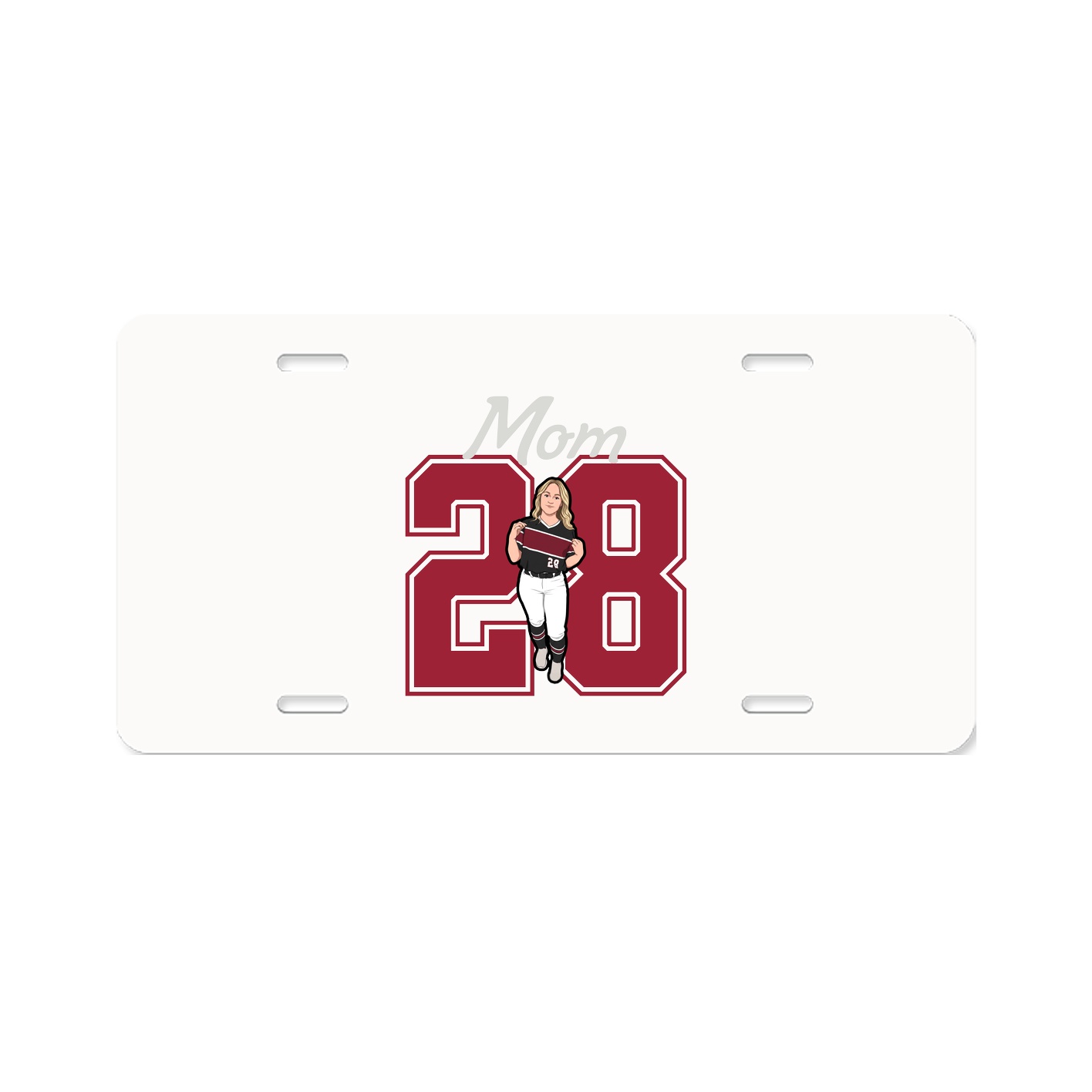 License Plate — Mothers Day Shirsey in Classic
