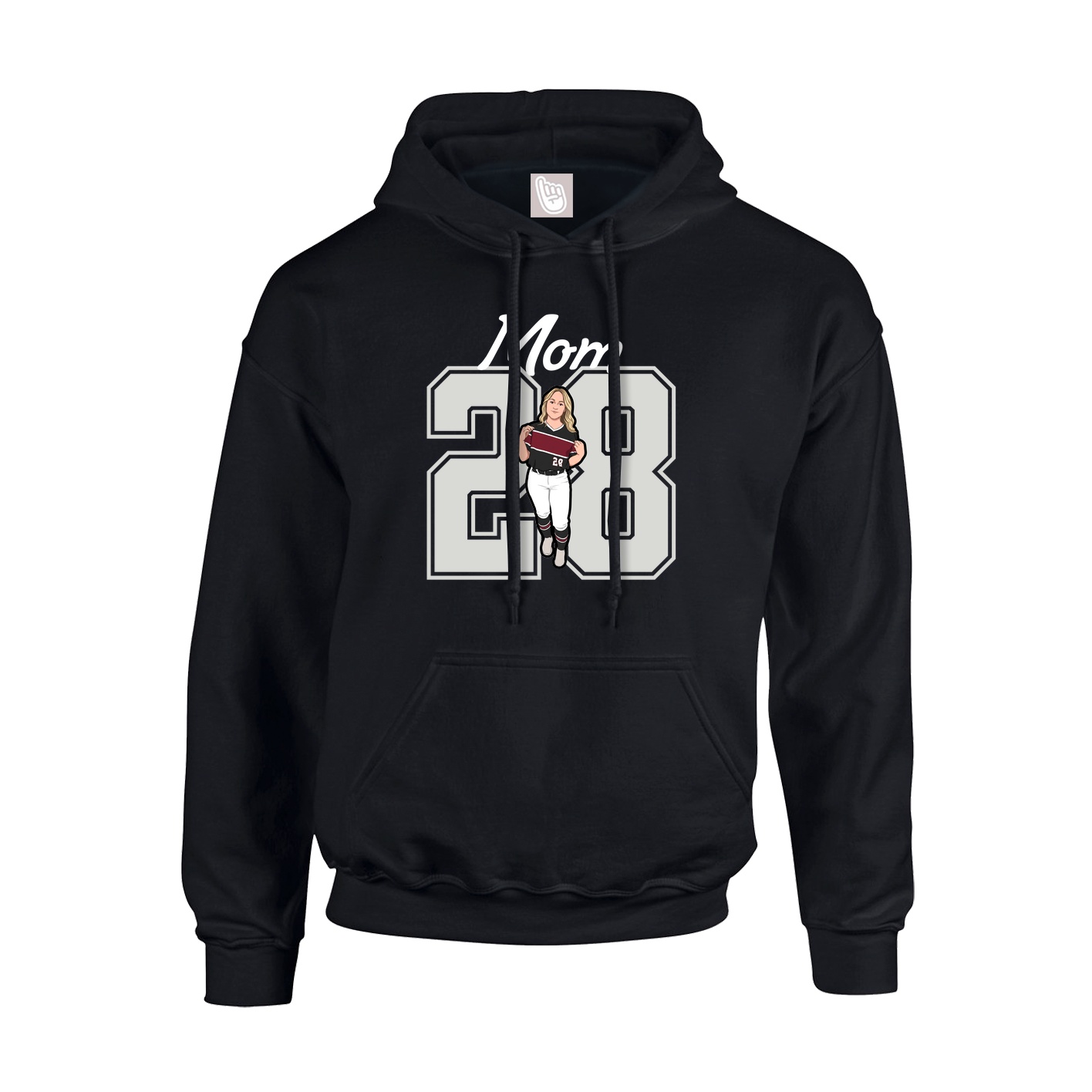 Hoodie — Mothers Day Shirsey in Black