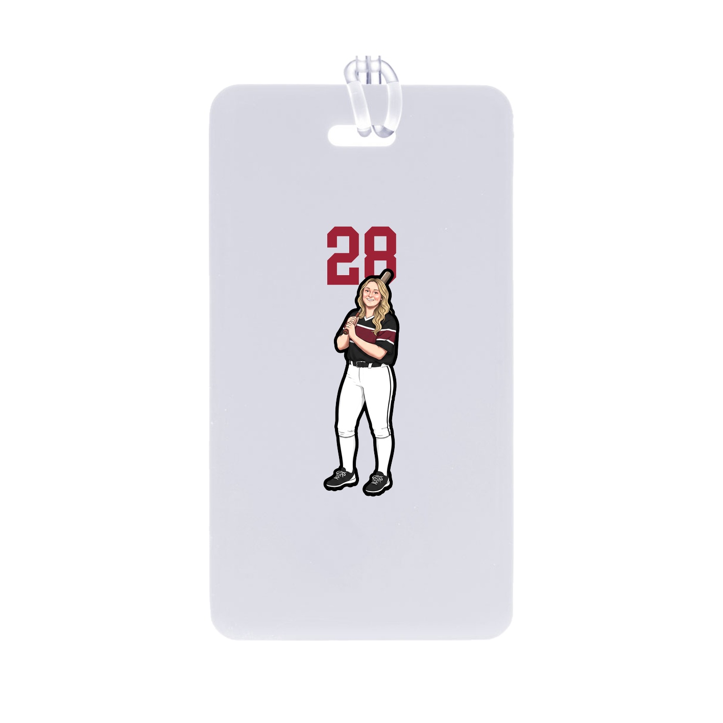 Bag Tag — Number Top in Classic