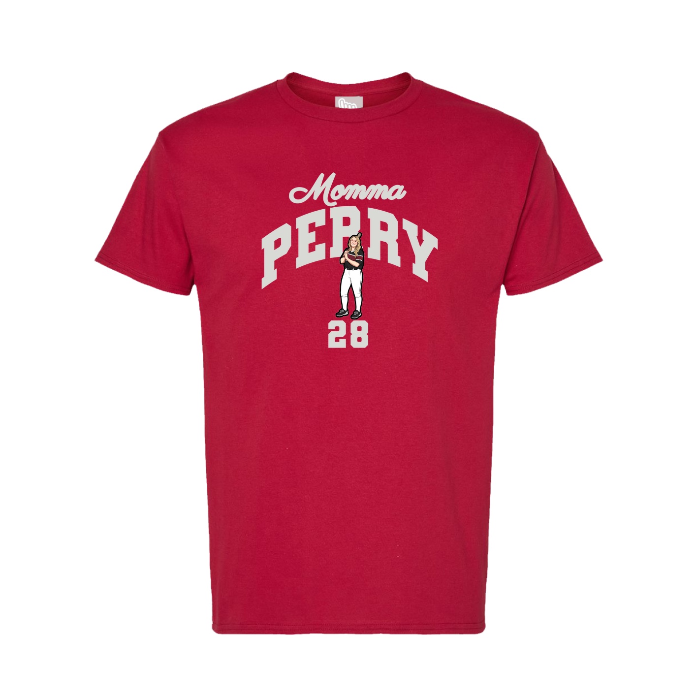 Tee — Mothers Day Arch in Crimson