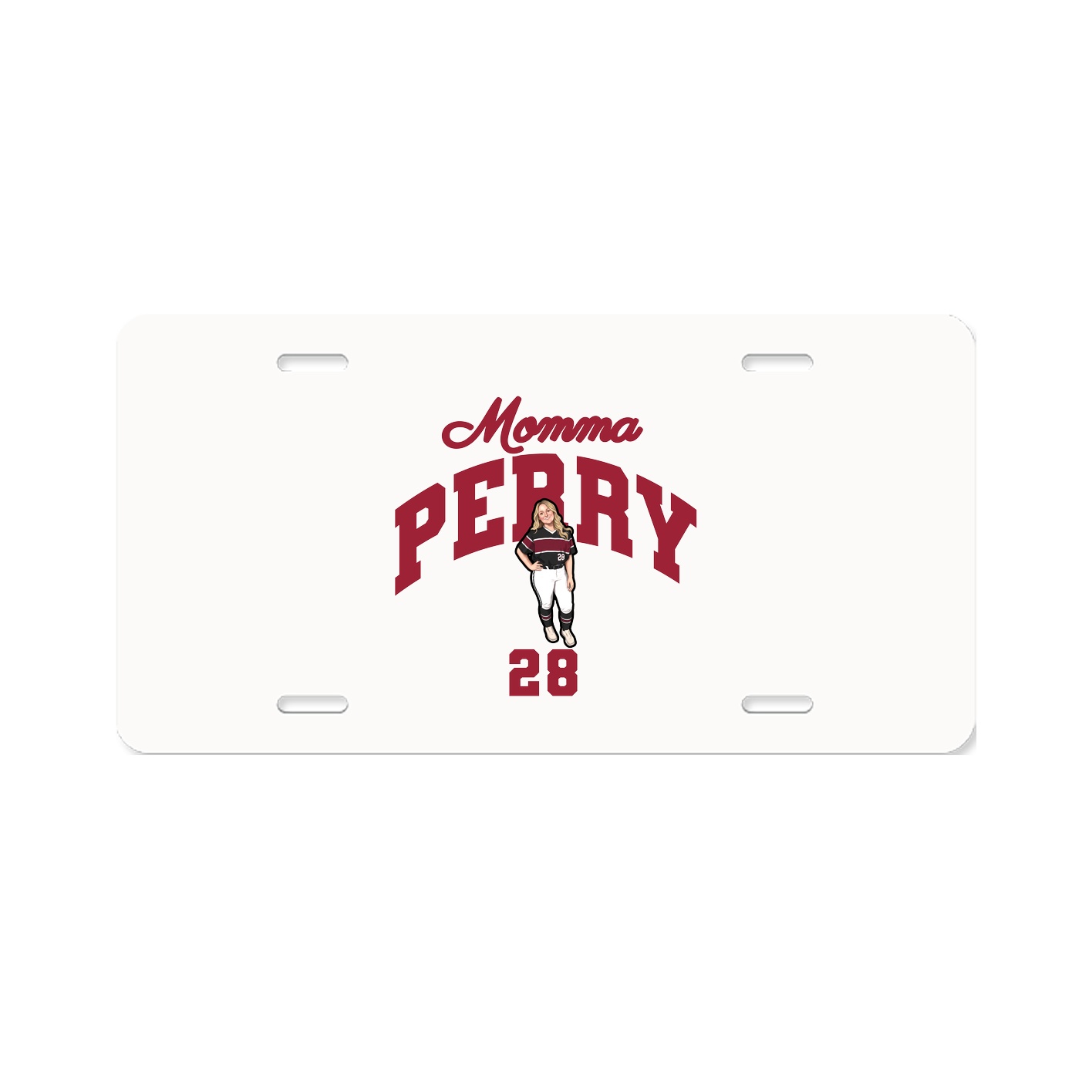 License Plate — Mothers Day Arch in Classic