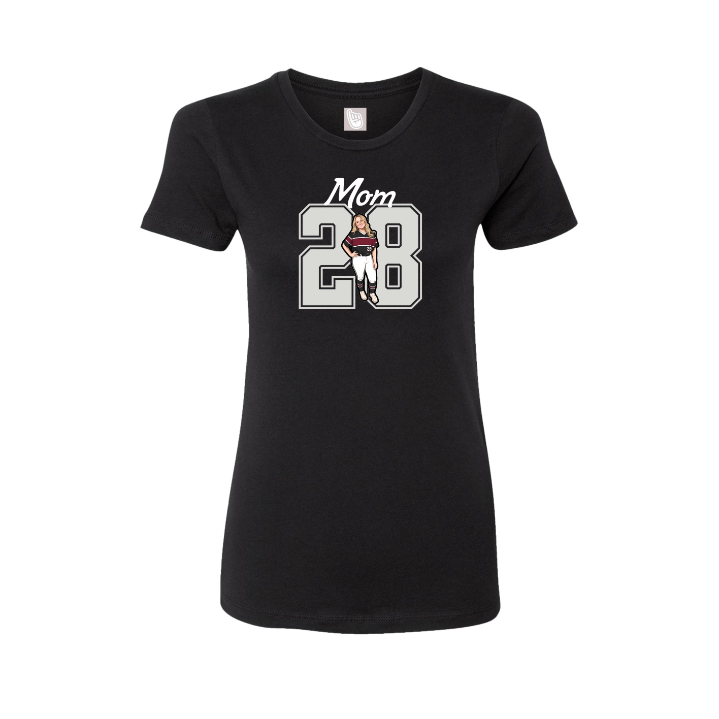 Womens Tee — Mothers Day Shirsey in Black