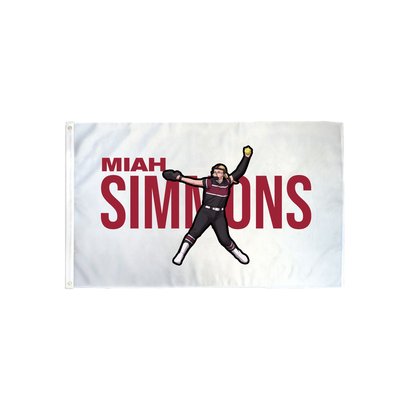 3x5 Flag — Player Name in Classic