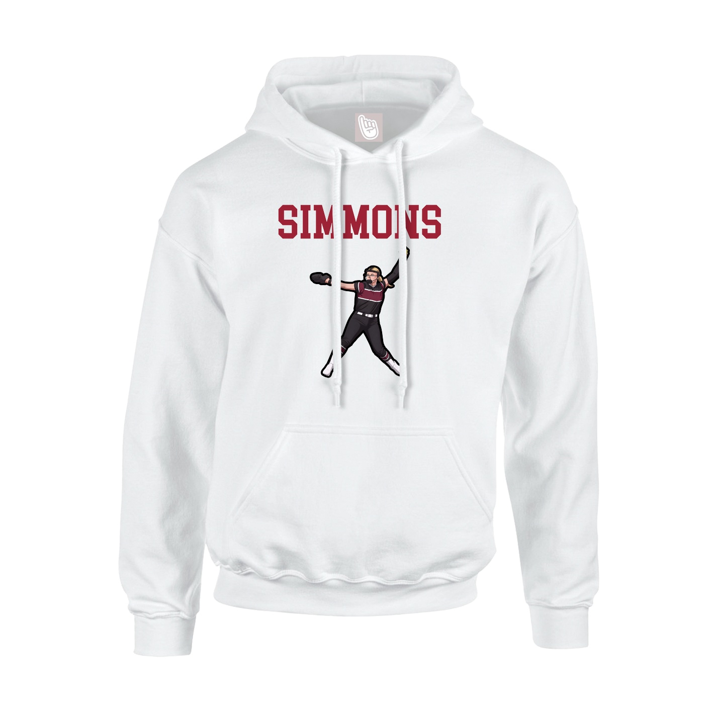 Youth Hoodie — Shirsey in White