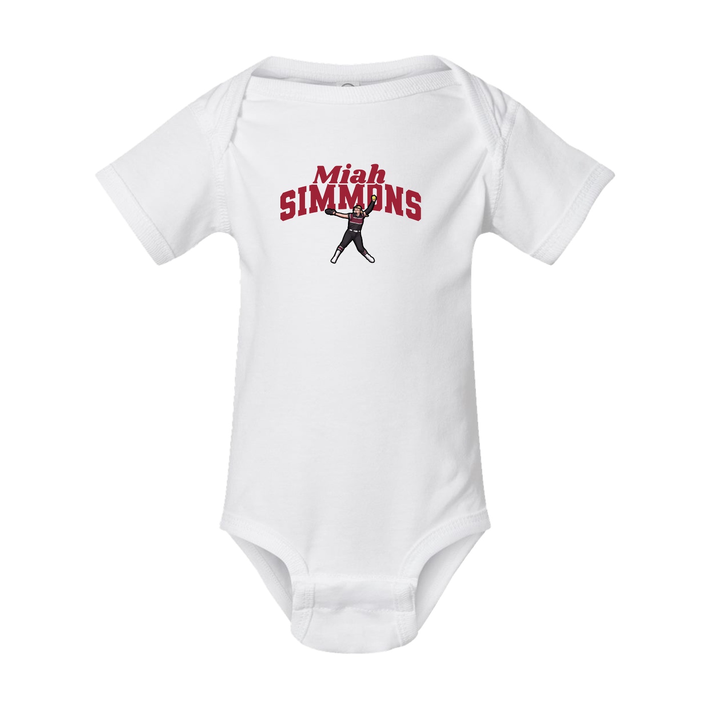 Baby Onesie — Signature Arch in White