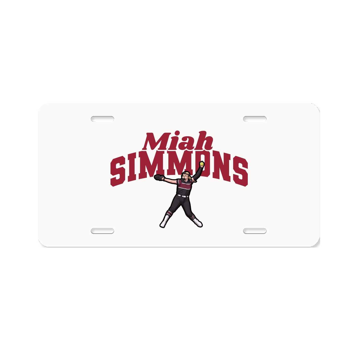 License Plate — Signature Arch in Classic