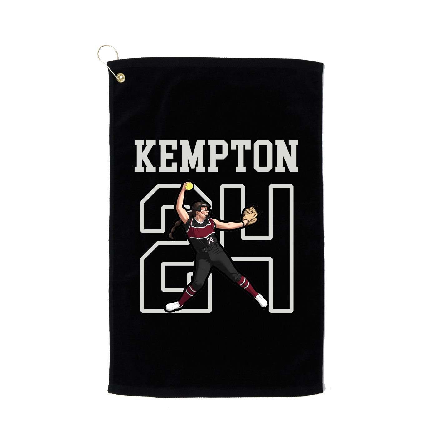 Golf Towel — Shirsey in Black