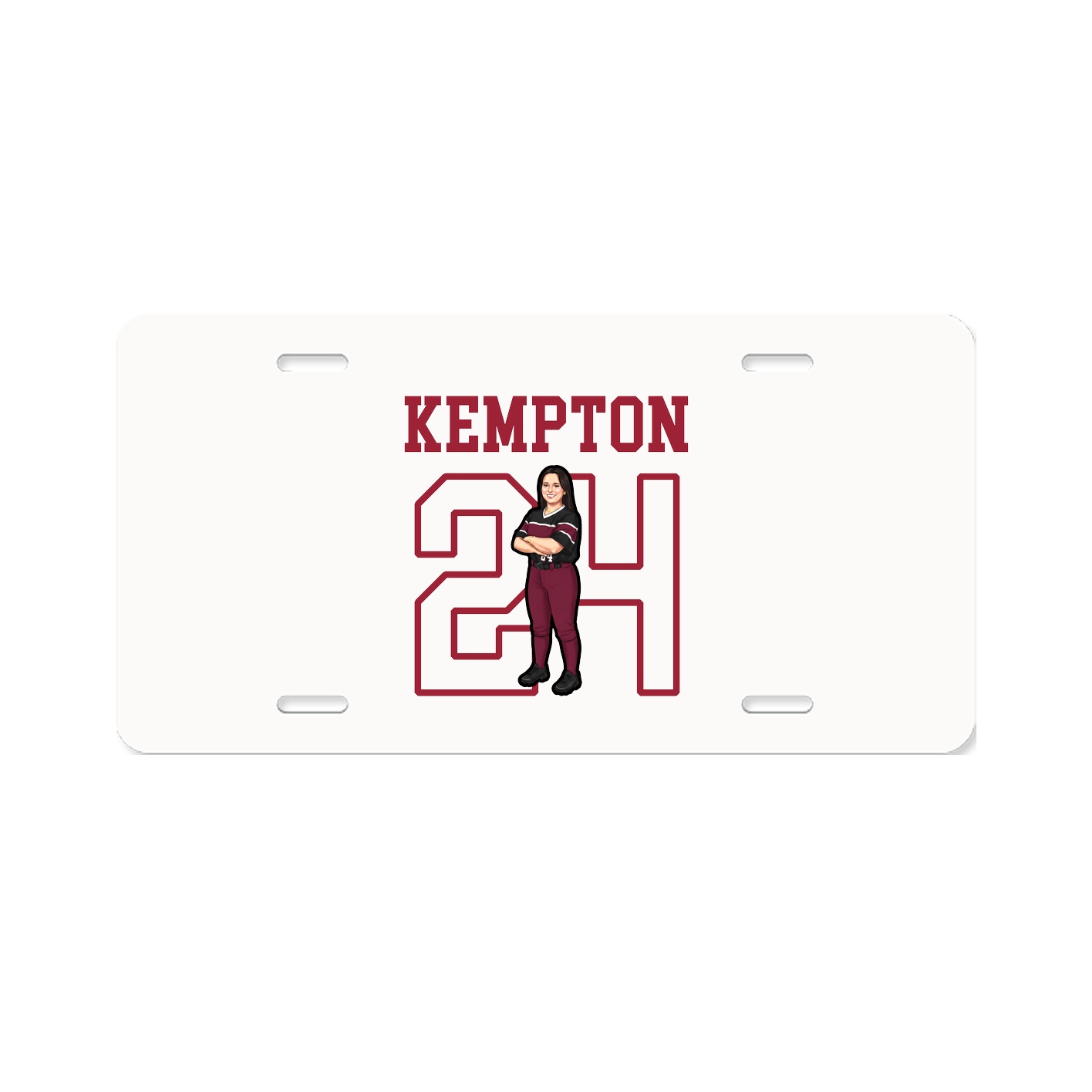 License Plate — Shirsey in Classic