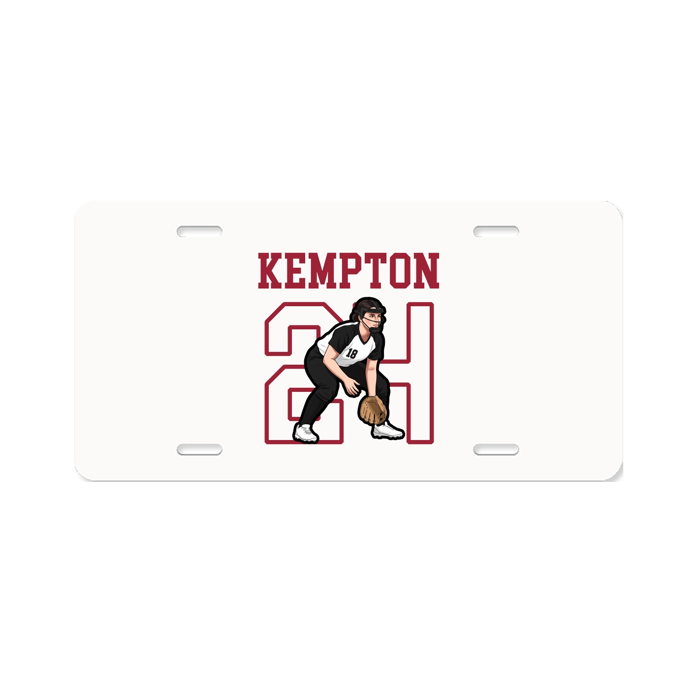 License Plate — Shirsey in Classic