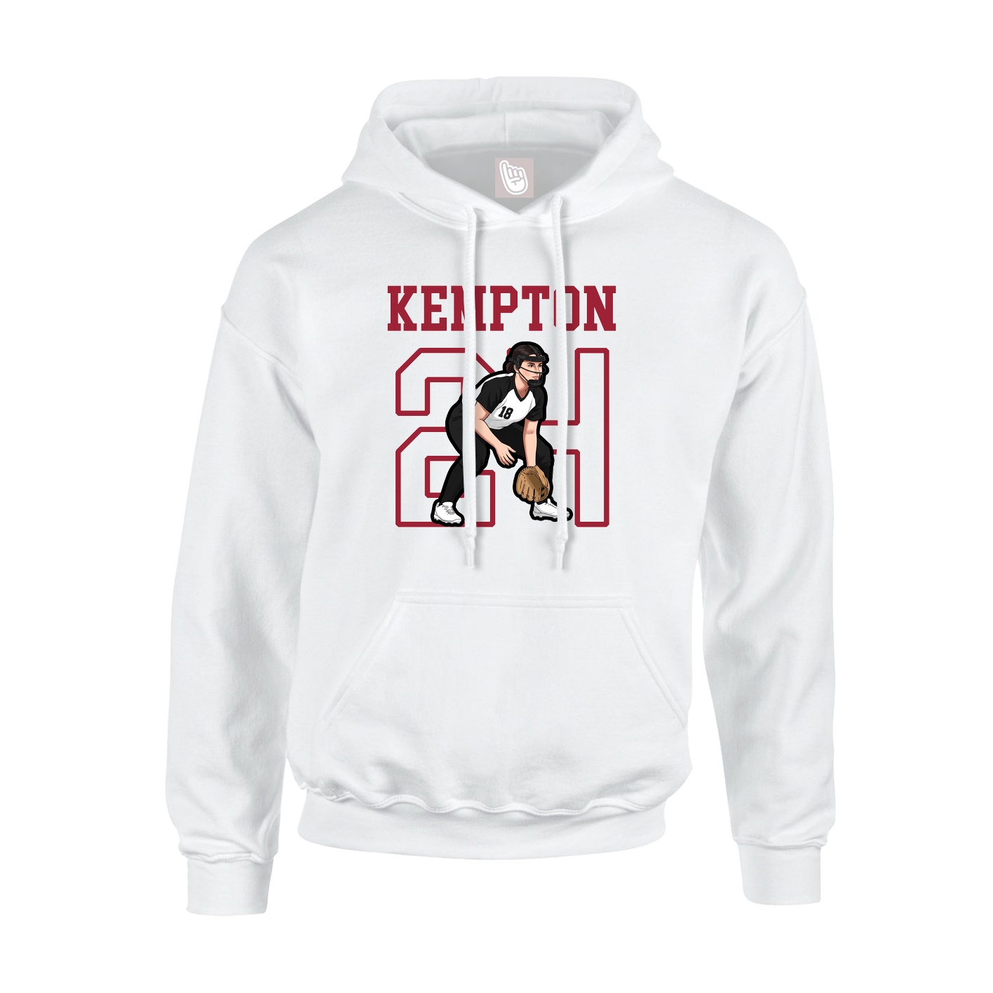 Youth Hoodie — Shirsey in White