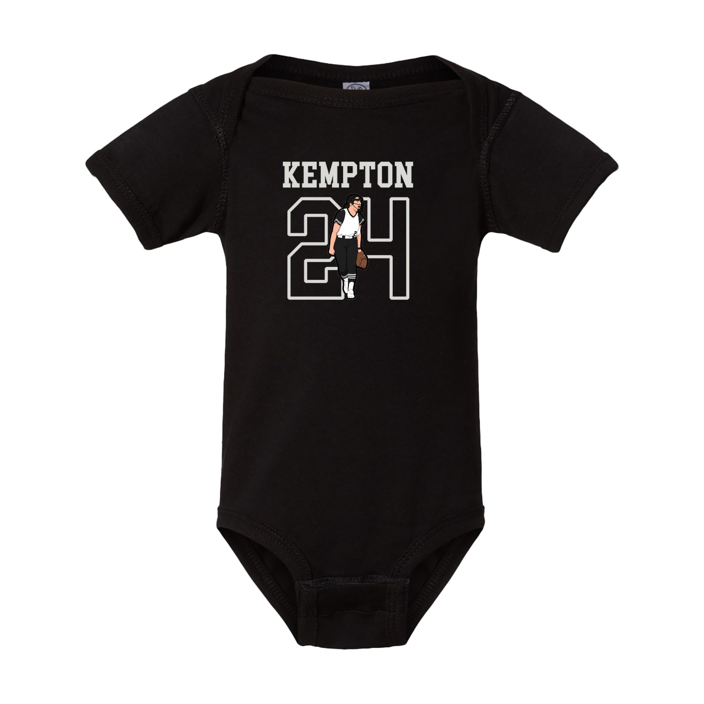 Baby Onesie — Shirsey in Black