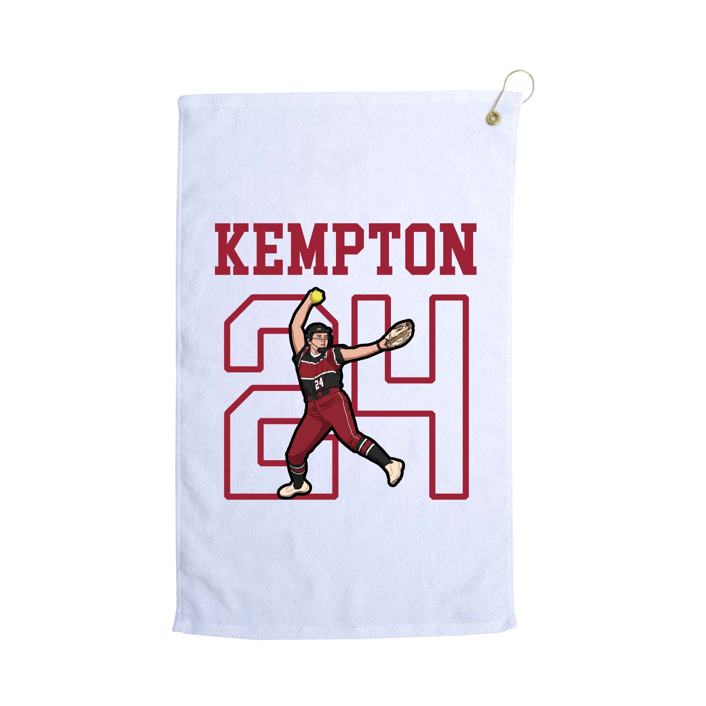 Golf Towel — Shirsey in White