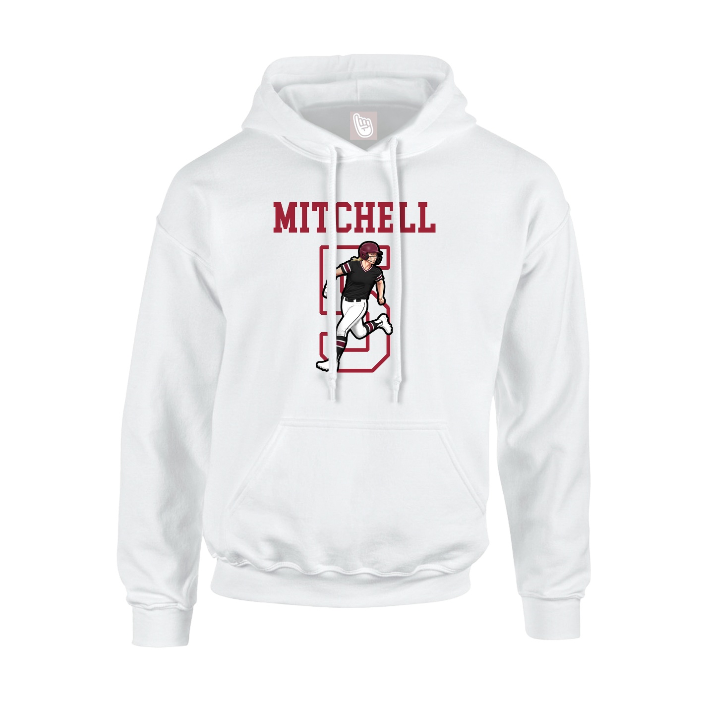 Youth Hoodie — Shirsey in White