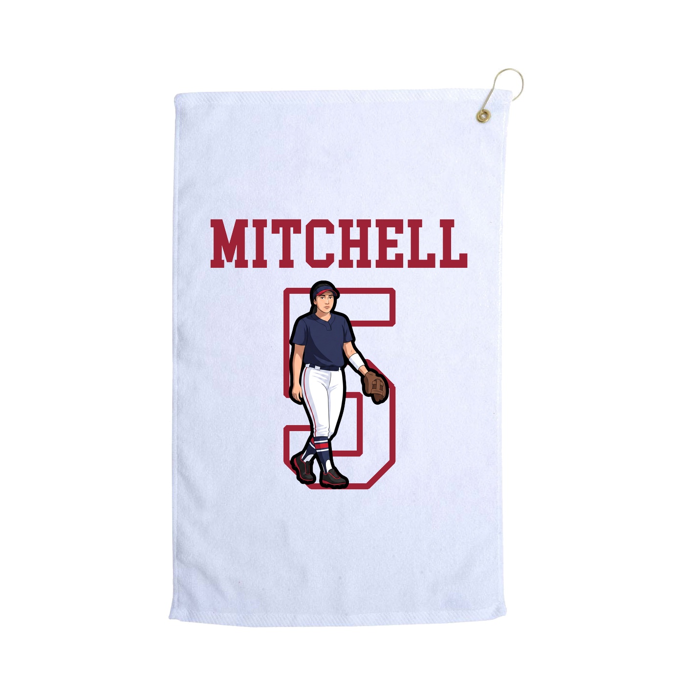 Golf Towel — Shirsey in White