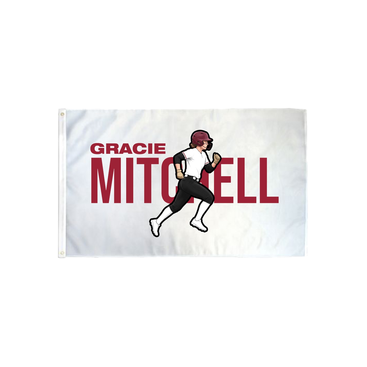 3x5 Flag — Player Name in Classic
