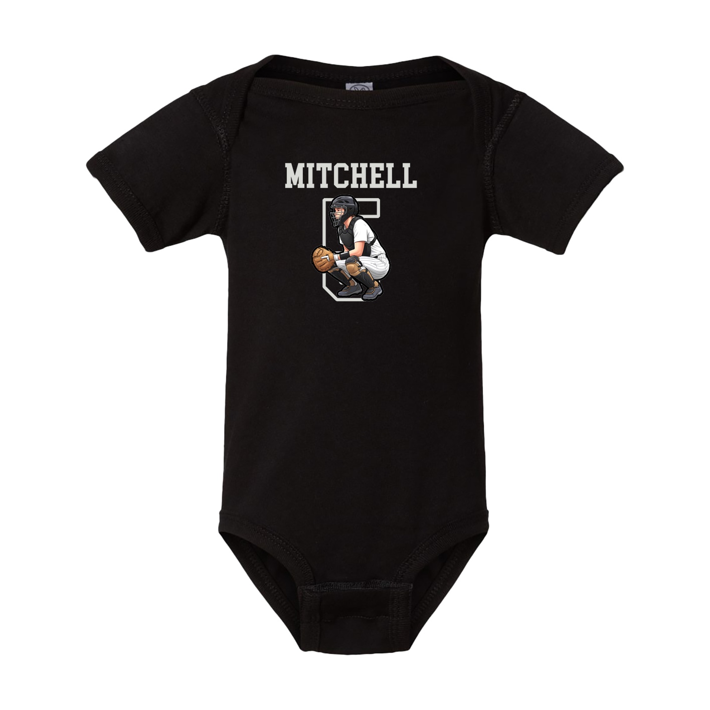 Baby Onesie — Shirsey in Black