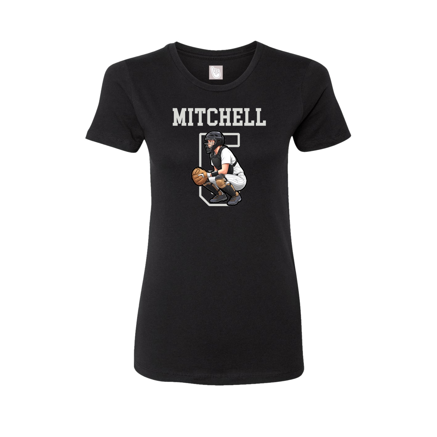 Fitted Women's Tee — Shirsey in Black