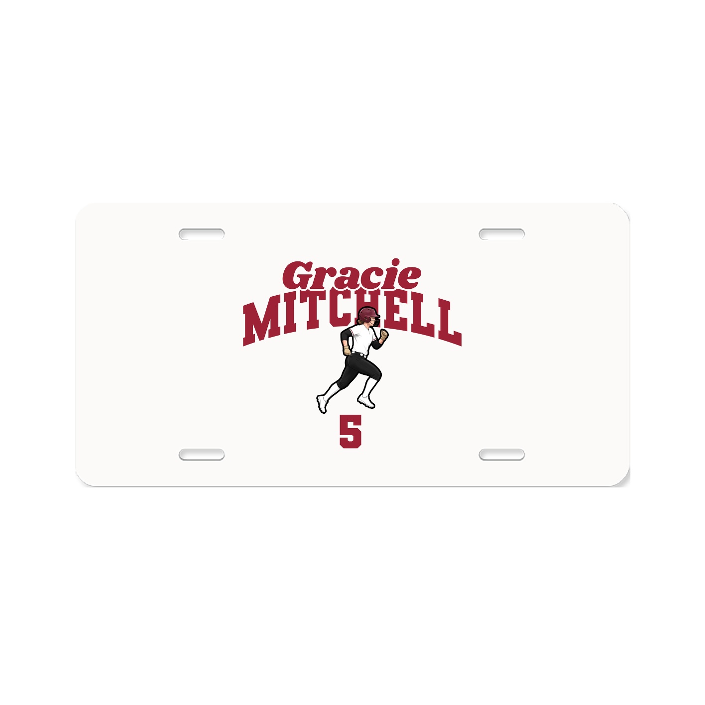 License Plate — Signature Arch in Classic