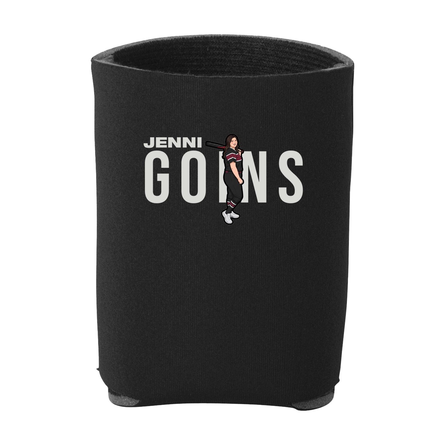 Can Holder — Player Name in Black
