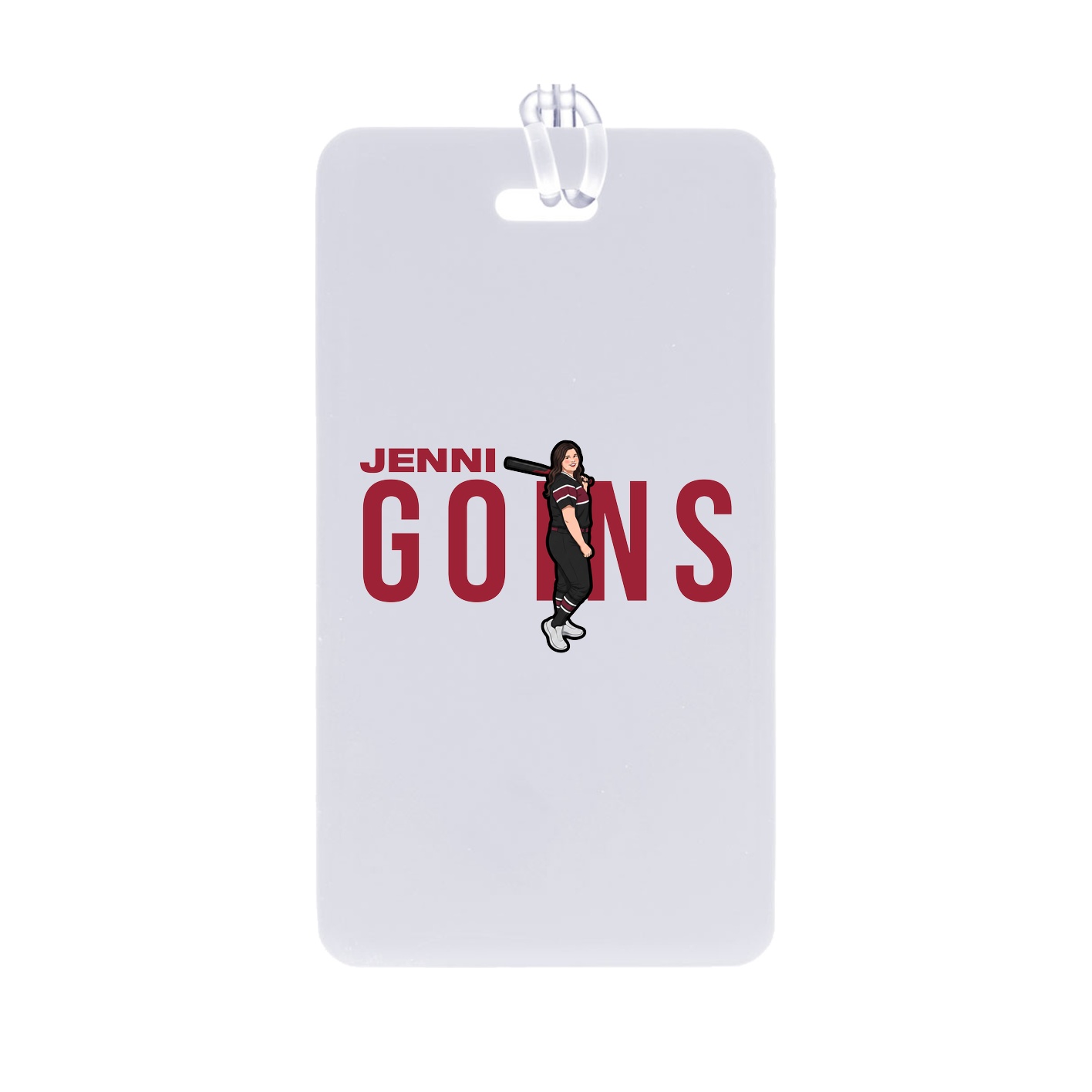Bag Tag — Player Name in Classic