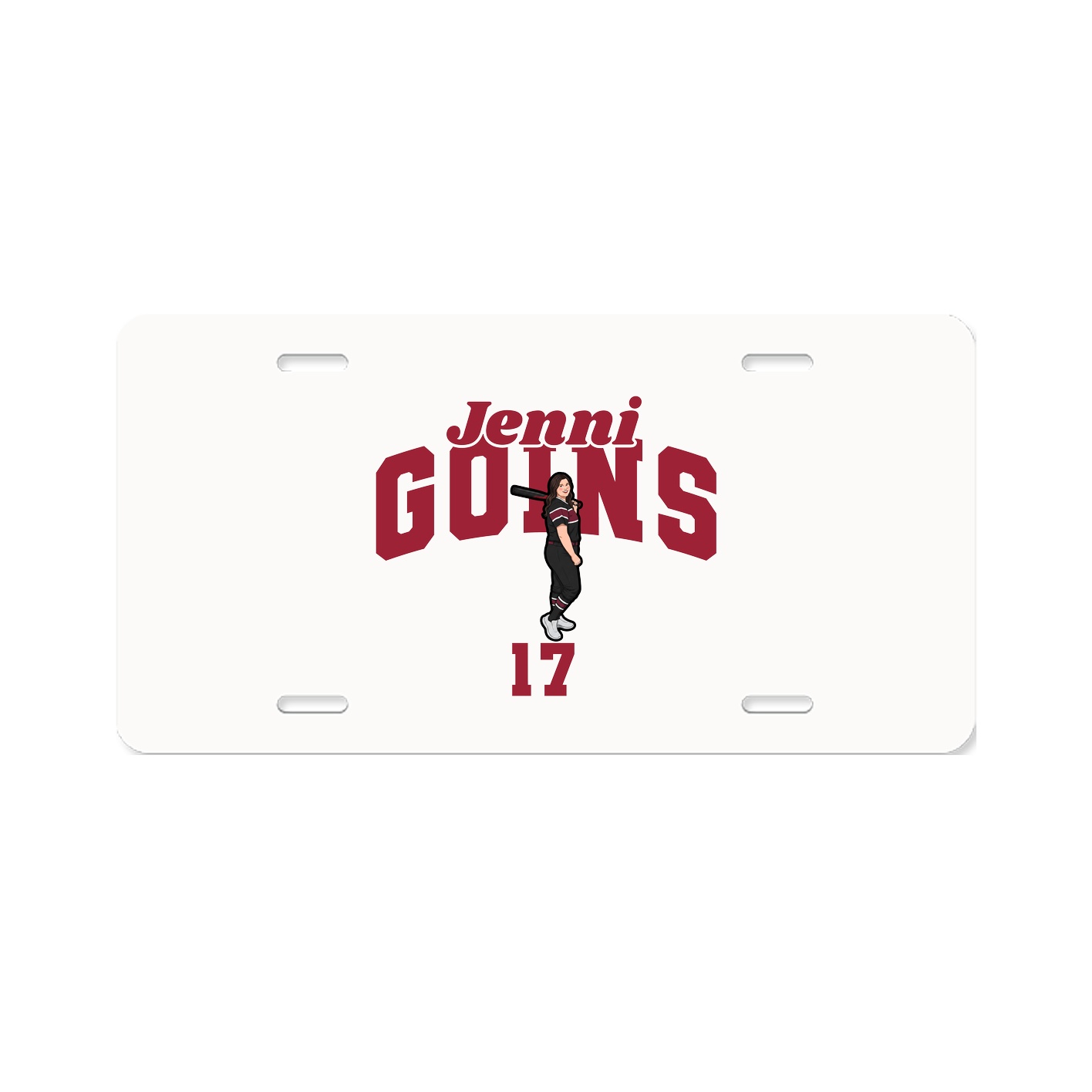 License Plate — Signature Arch in Classic