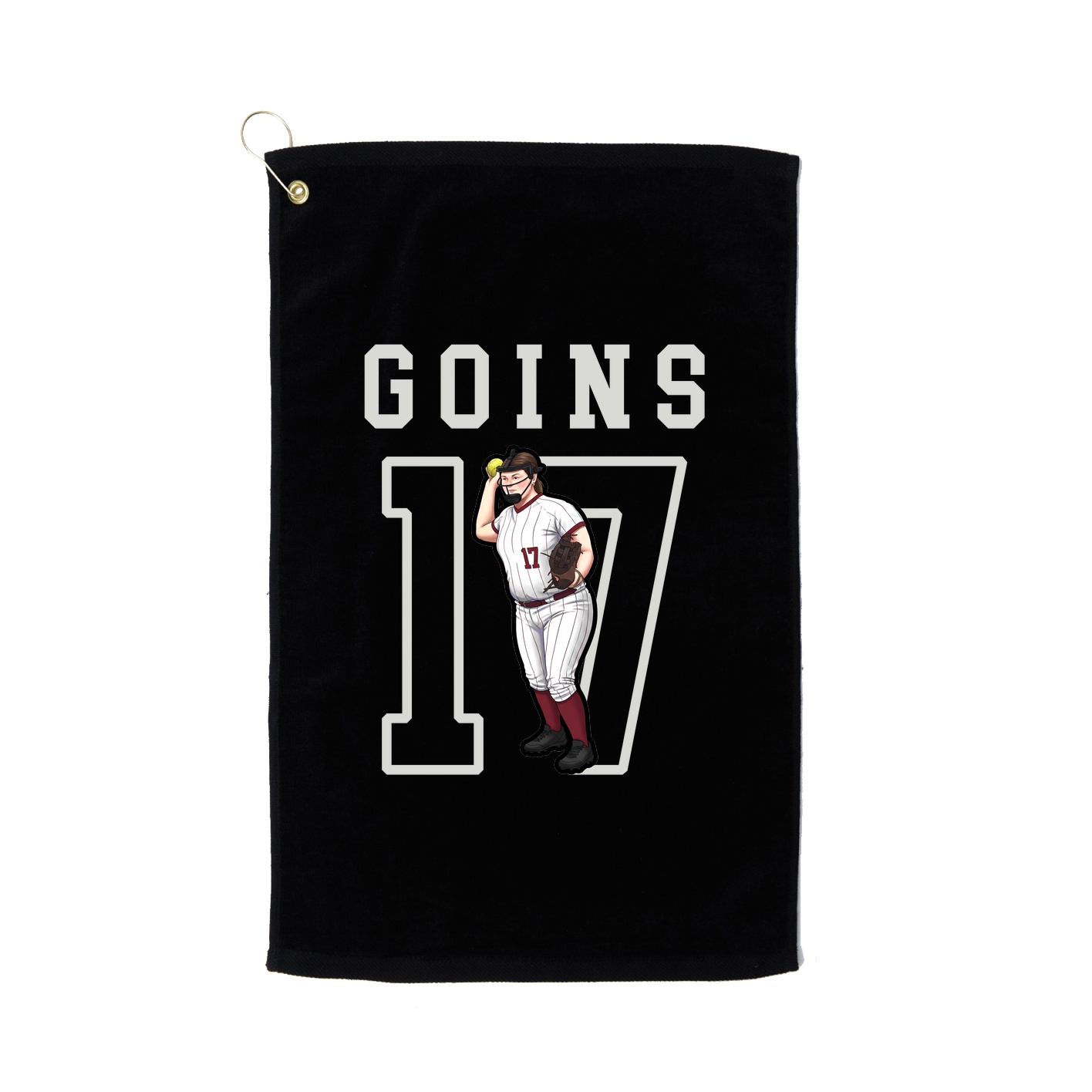 Golf Towel — Shirsey in Black