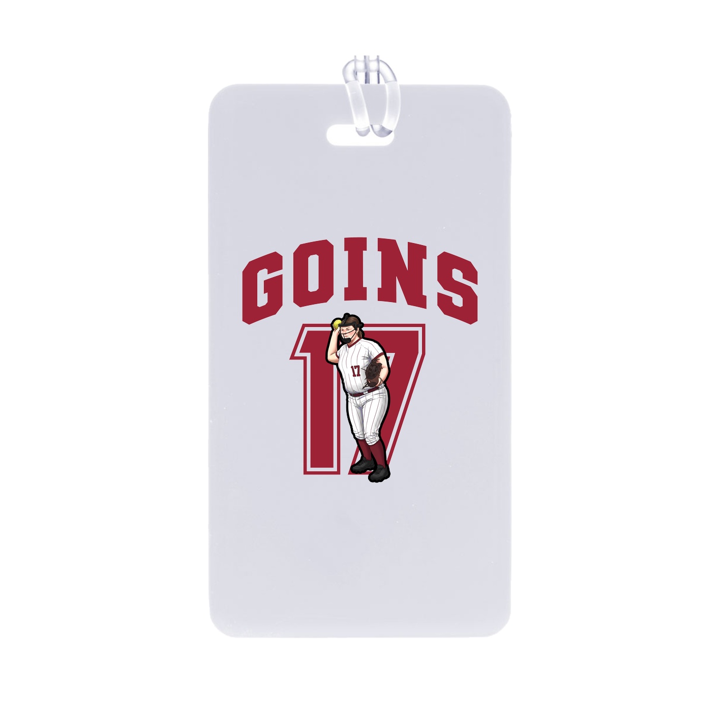 Bag Tag — Number in Classic