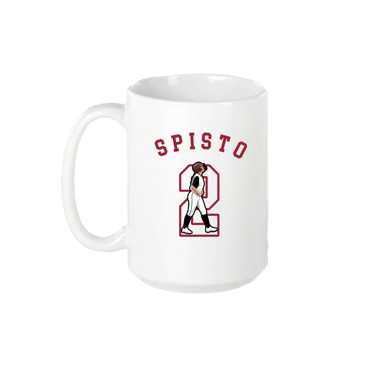 15oz Coffee Mug — Shirsey Arch in White