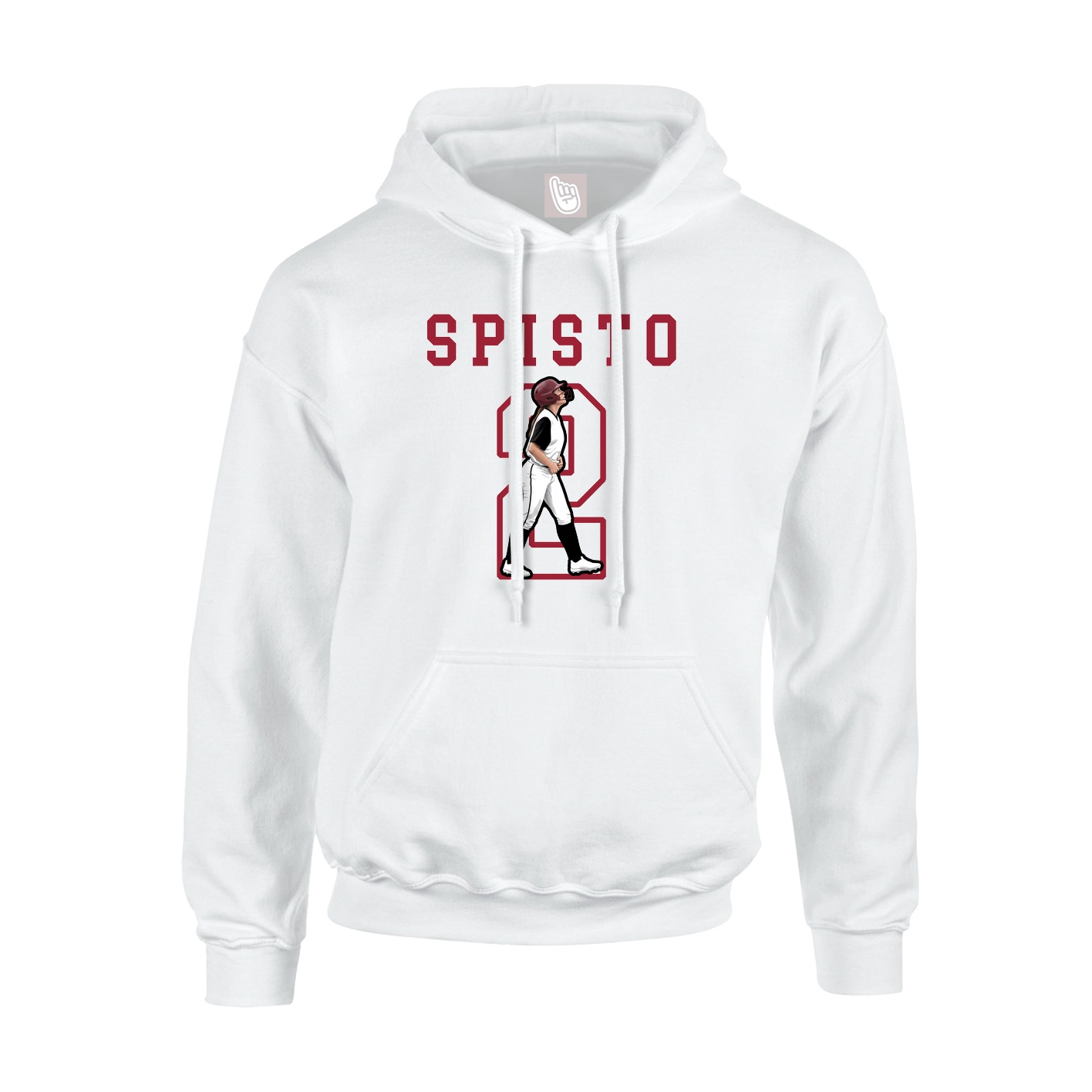 Youth Hoodie — Shirsey in White