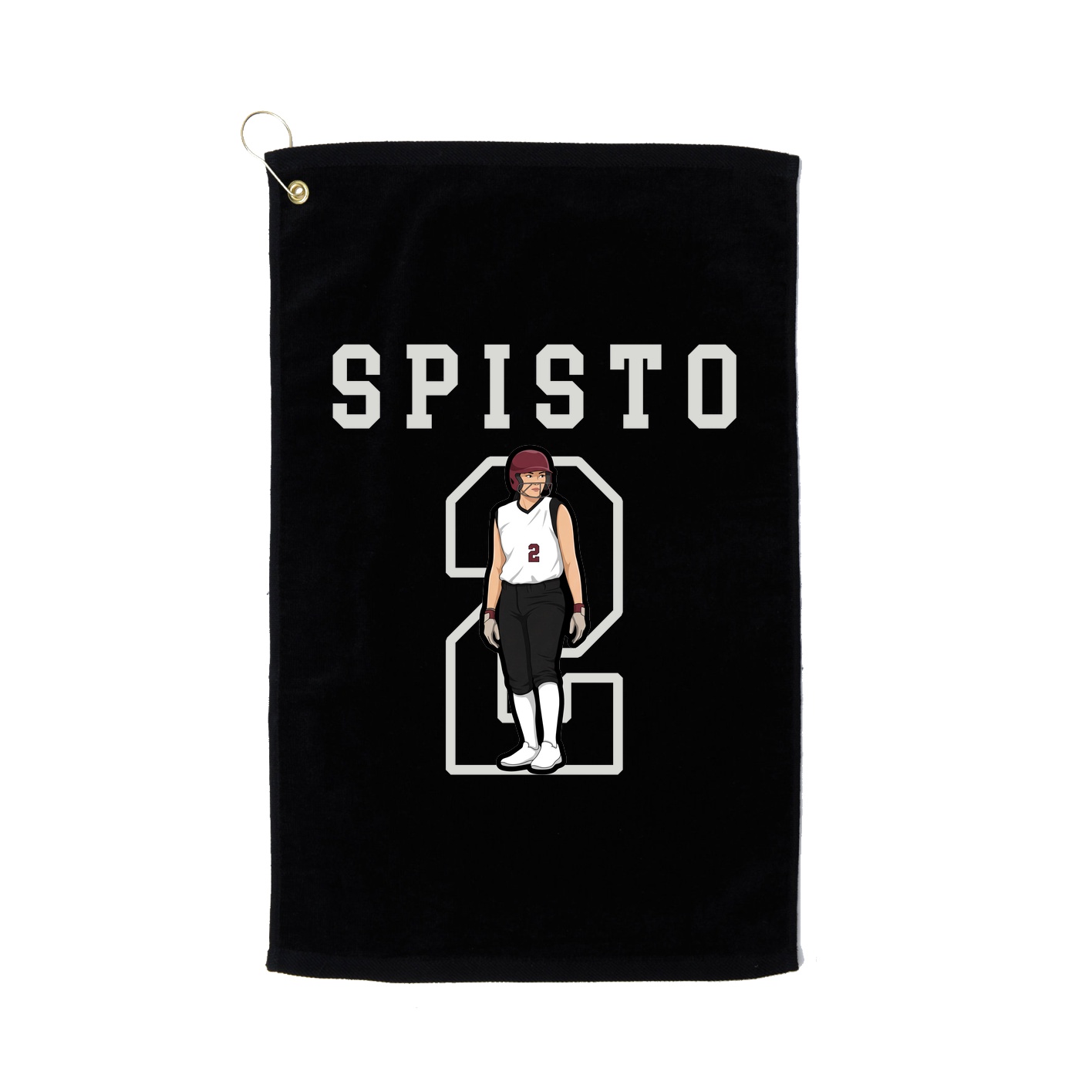 Golf Towel — Shirsey in Black