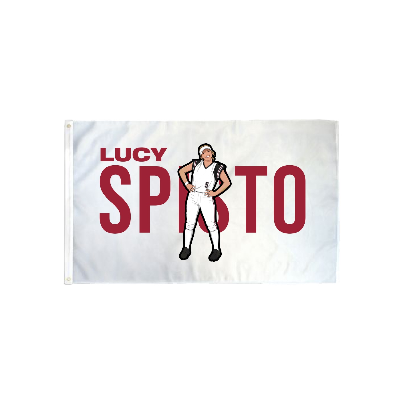 3x5 Flag — Player Name in Classic