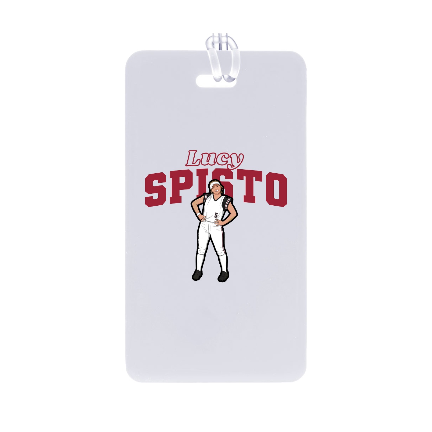 Bag Tag — Name Arch in Classic