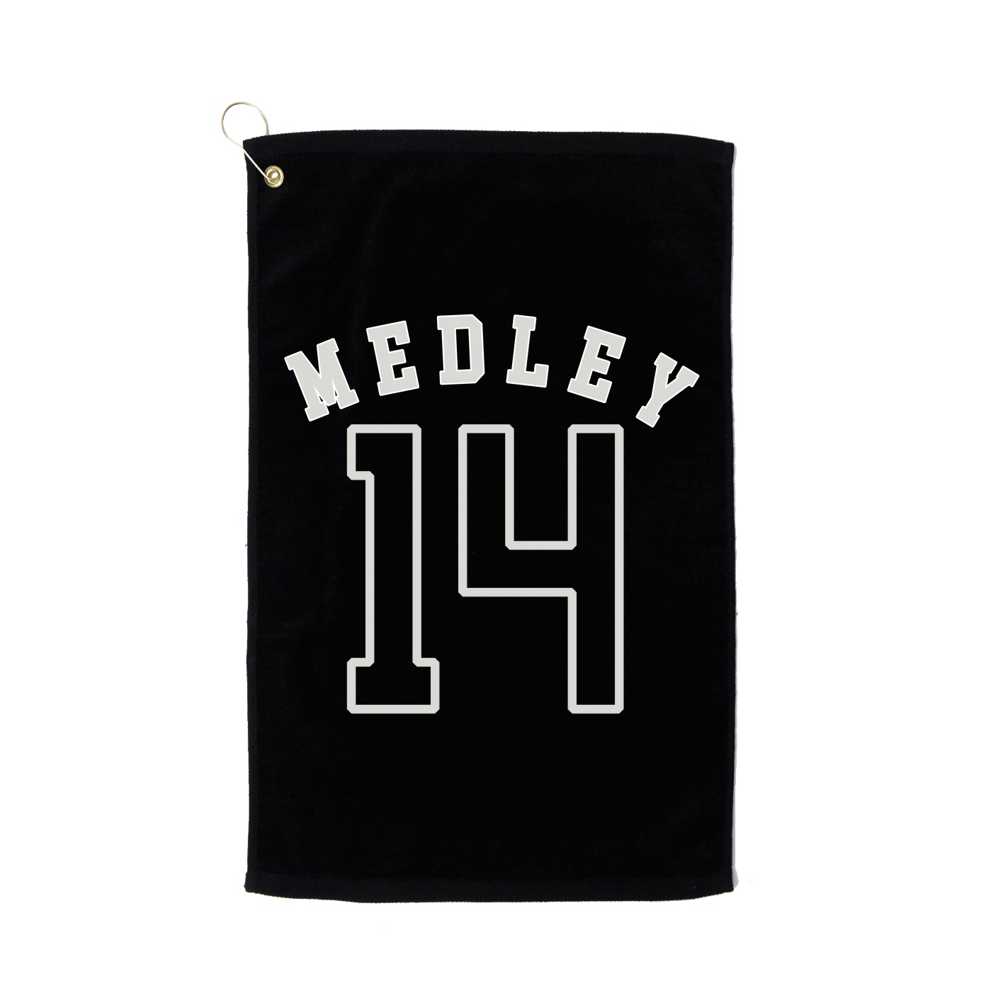 Golf Towel — Shirsey Arch in Black