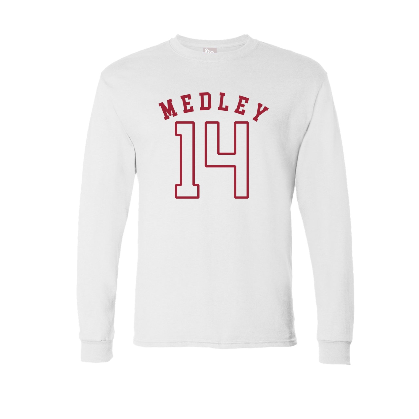 Long Sleeve Tee — Shirsey Arch in White