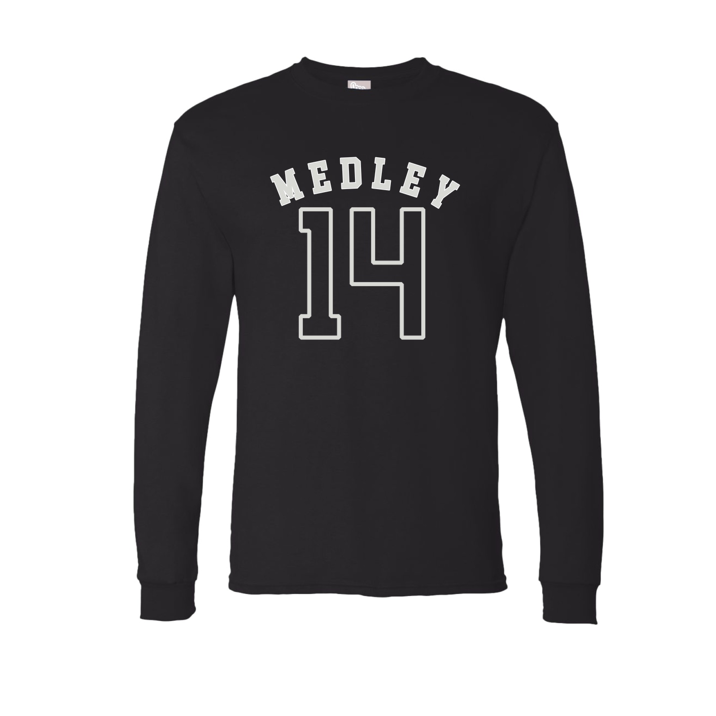 Long Sleeve Tee — Shirsey Arch in Black