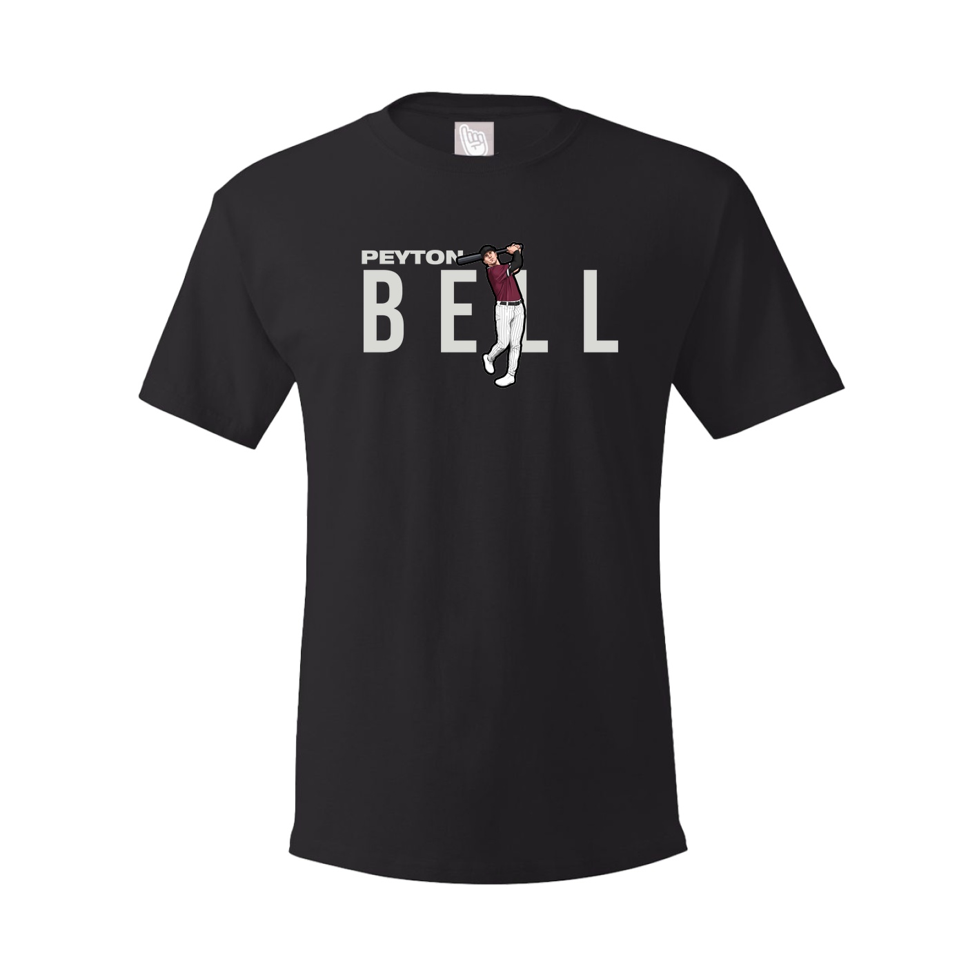 Youth Tee — Player Name in Black