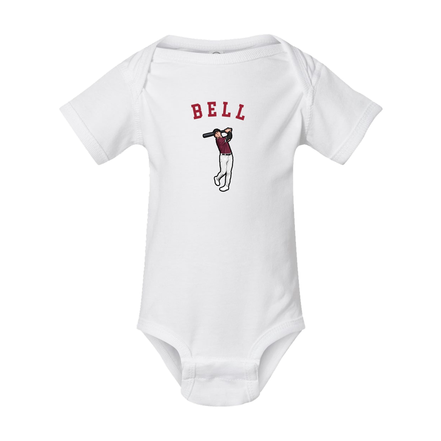 Baby Onesie — Shirsey Arch in White
