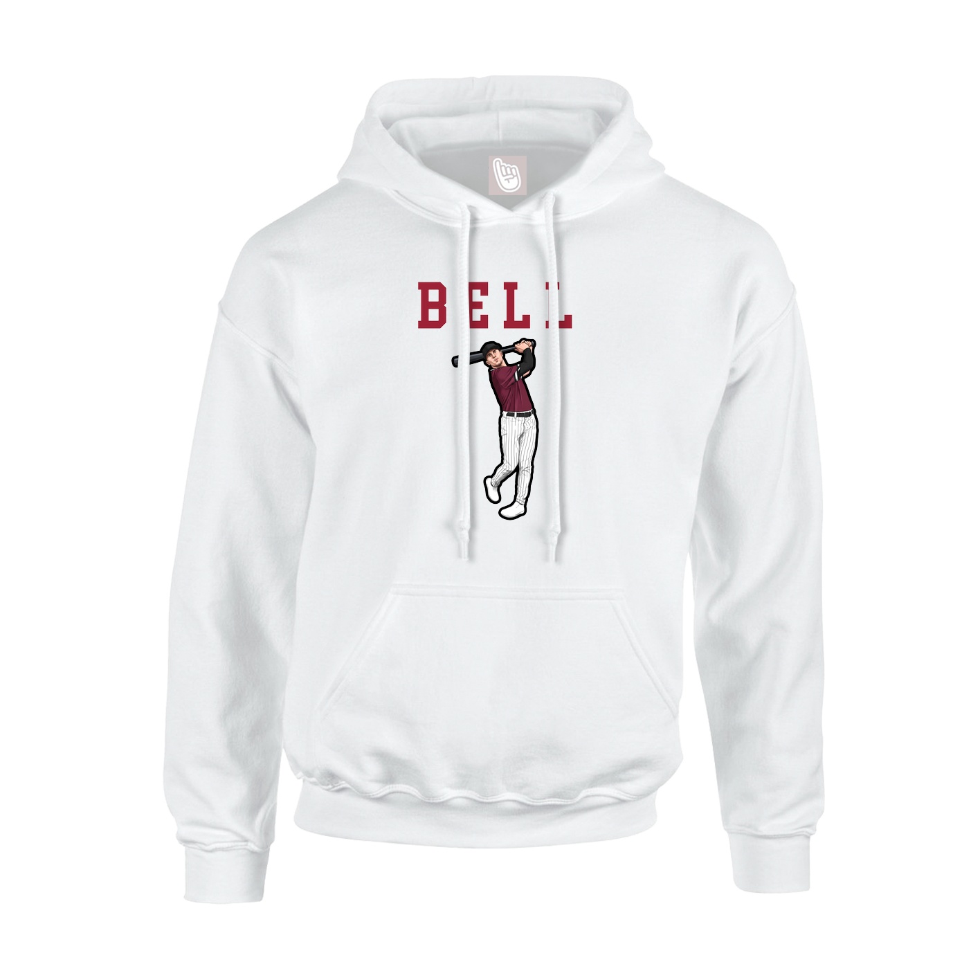 Hoodie — Shirsey in White