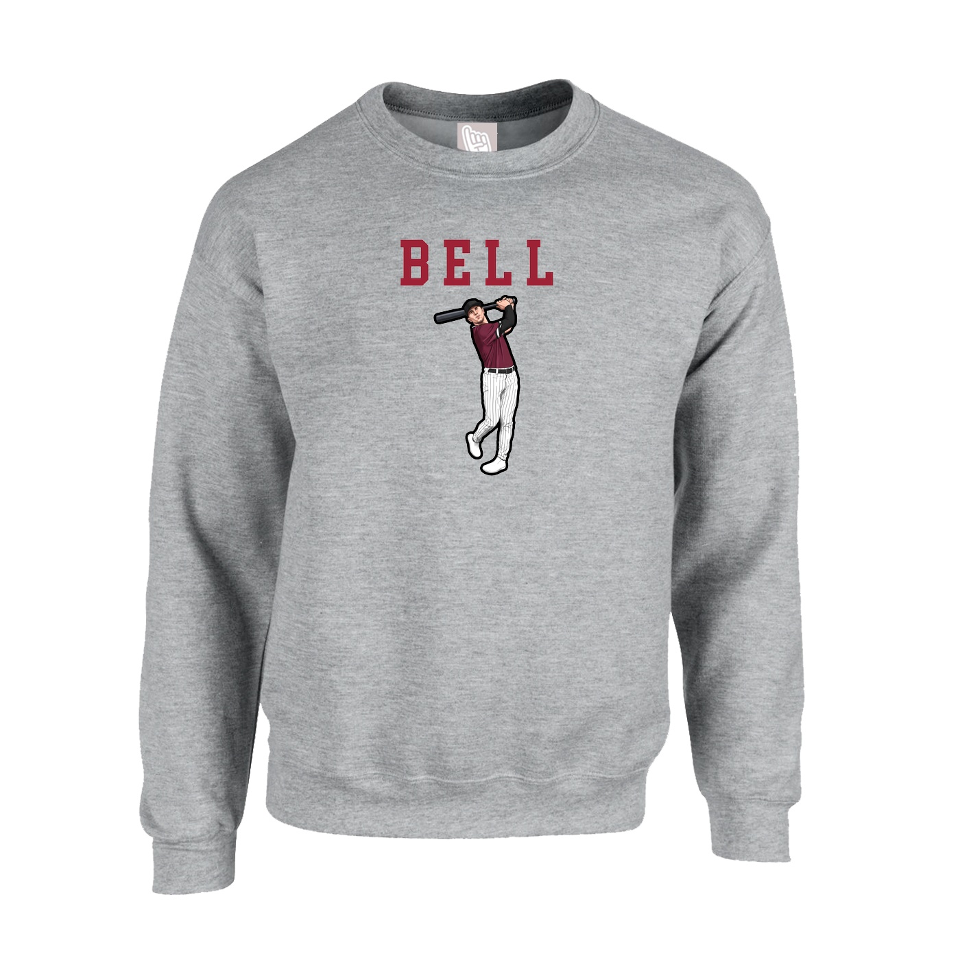 Fleece Crew — Shirsey in Grey
