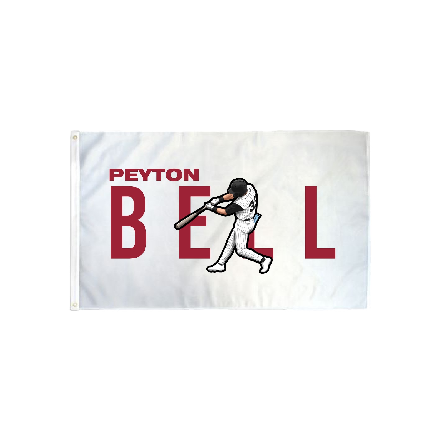 3x5 Flag — Player Name in Classic
