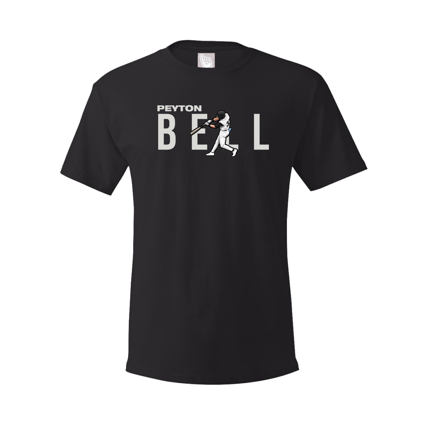 Youth Tee — Player Name in Black