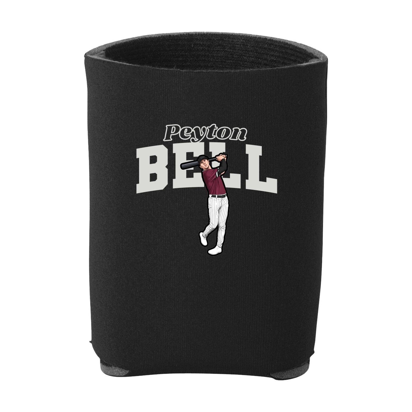 Can Holder — Name Arch in Black