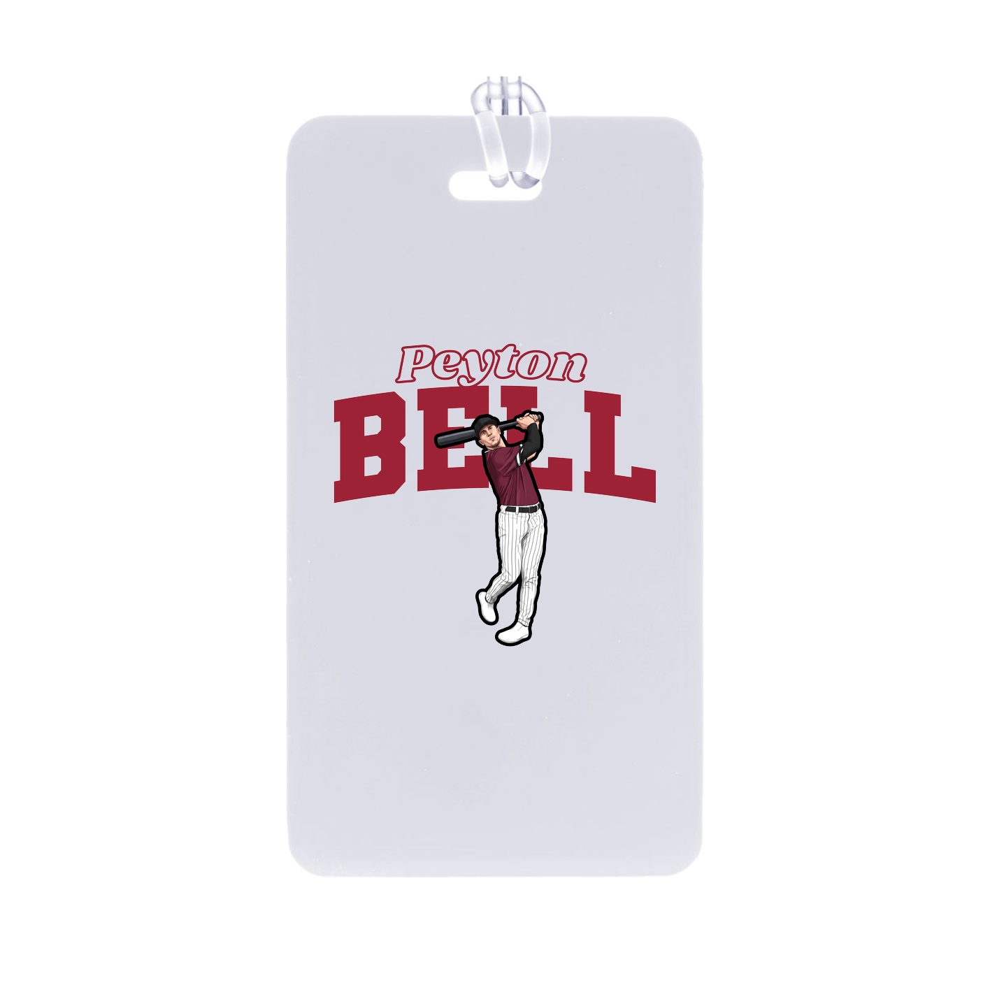 Bag Tag — Name Arch in Classic
