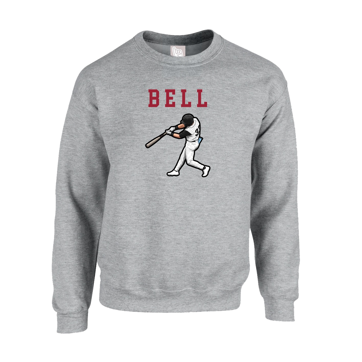 Fleece Crew — Shirsey in Grey