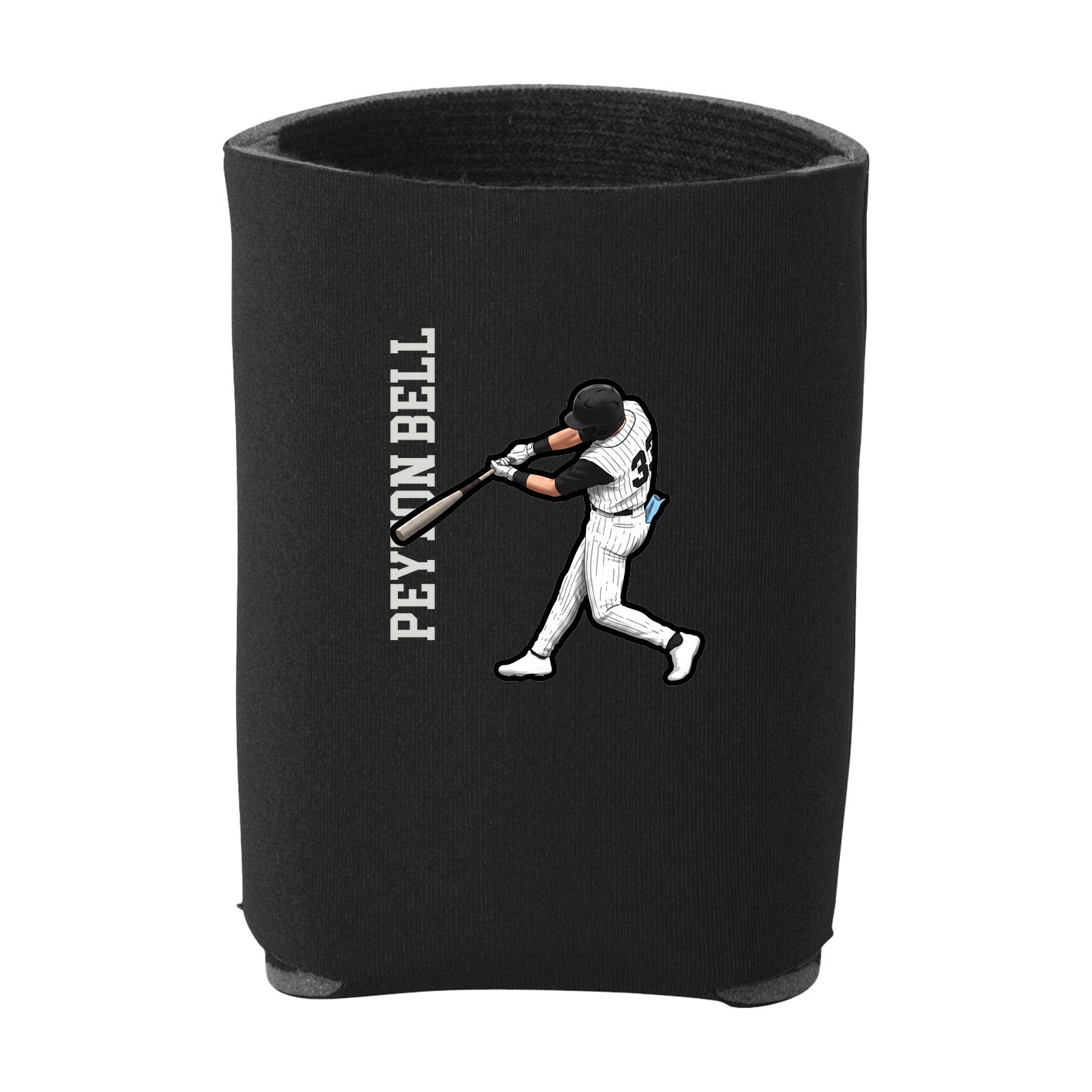 Can Holder — Name Vertical in Black