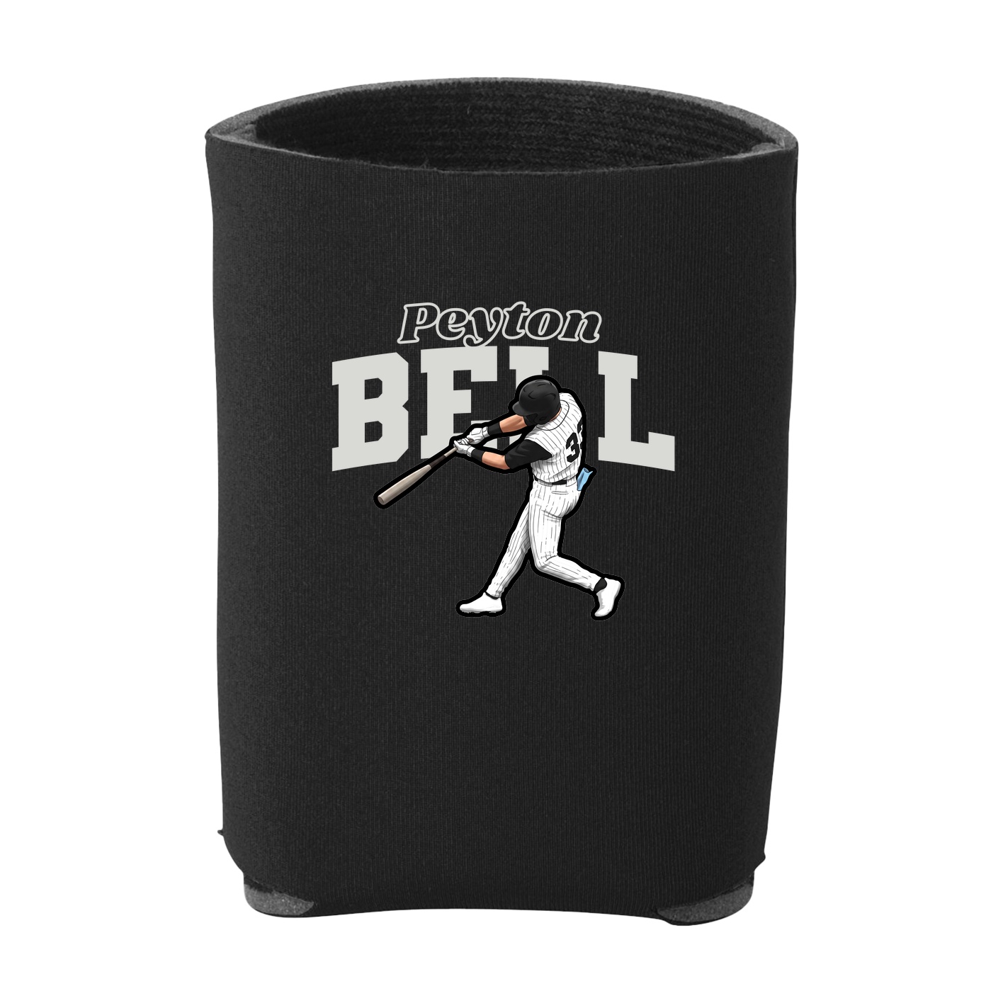 Can Holder — Name Arch in Black